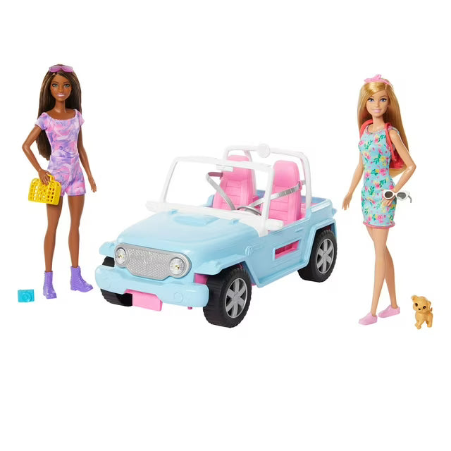 Barbie Dolls Vehicle Playset