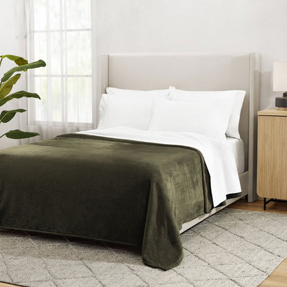 Herringbone Velvet Plush Blanket