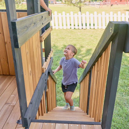 Backyard Discovery Oceanview II Cedar Wood Swing Set