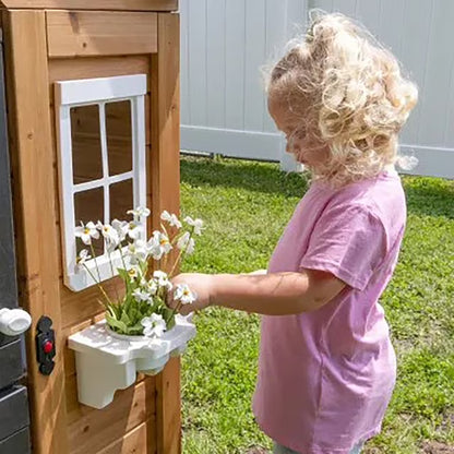 Mystic Cedar Wooden Kids Playhouse