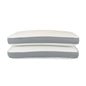 Luxury Resort Queen Memory Foam Pillow with Cooling Cover, Set of 2