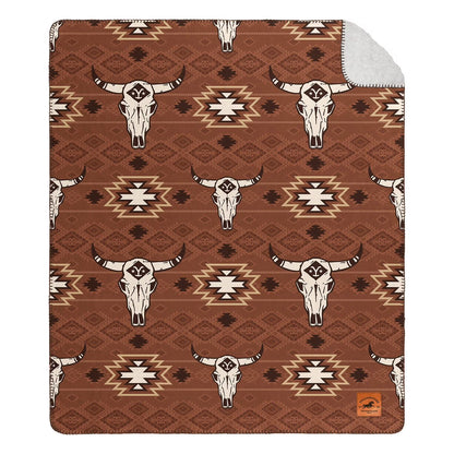 Yellowstone Silk Touch Sherpa Reverse Throw, 60" x 70"