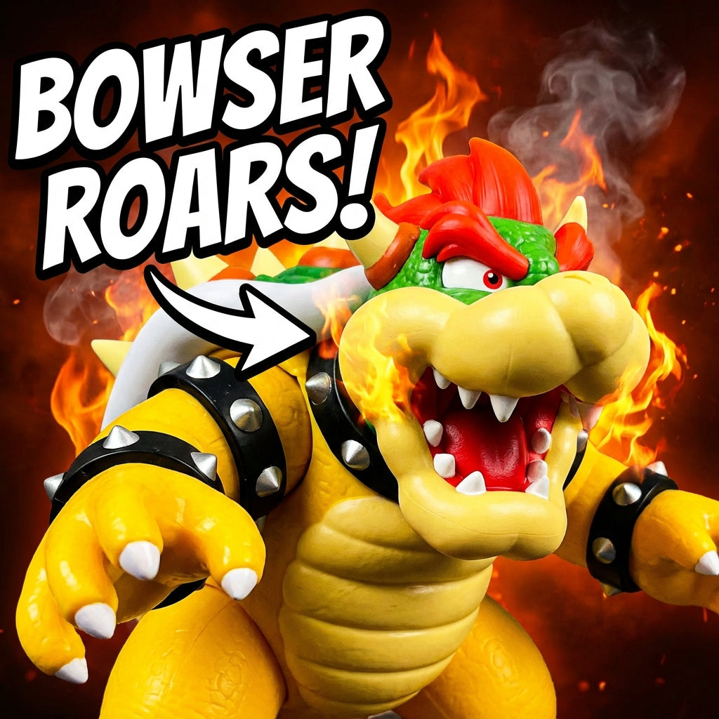 Big Bad Bowser Super Mario Action Figure