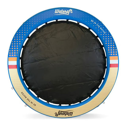 Wateraft Inflatable Ring Lounger with Mesh Center, 8'