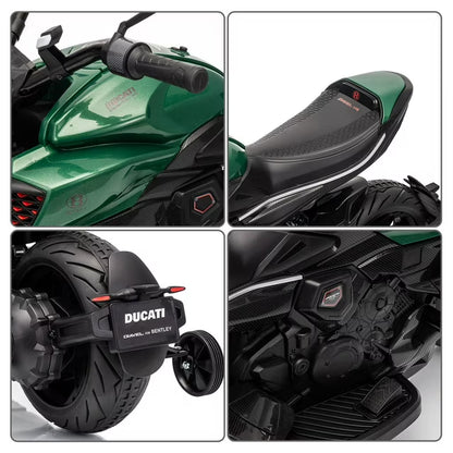Ducati & Bentley Motorcycle Kids 12V Ride-On