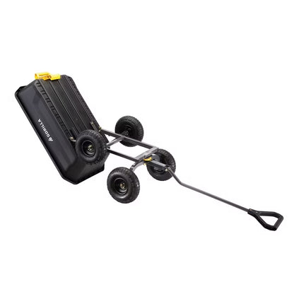 Lawn & Garden Dump Cart with No Flat Tires