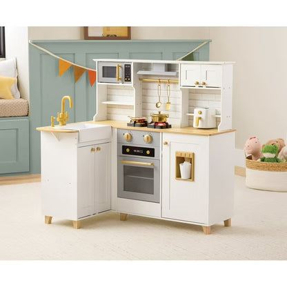 Deluxe Wooden Kitchen Playset