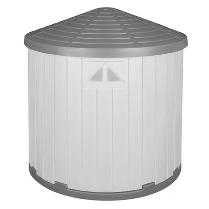 Insulated Colossal Round Barn Premium Palace Dog House