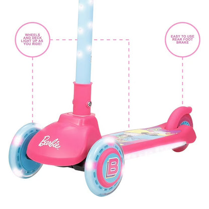 Kids Light Up 3-Wheel Scooter