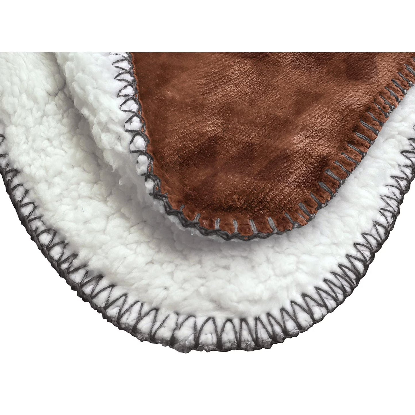 Yellowstone Silk Touch Sherpa Reverse Throw, 60" x 70"