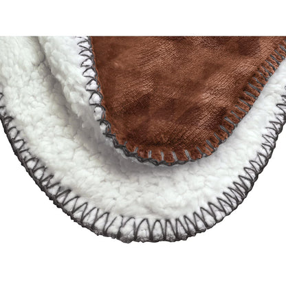 Yellowstone Silk Touch Sherpa Reverse Throw, 60" x 70"