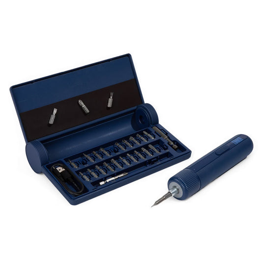 Cordless Electric Screwdriver Set with Adjustable Torque