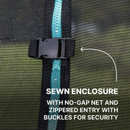 15' Xtreme Air Trampoline with 2-in-1 Game Set