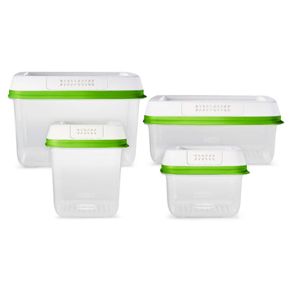 FreshWorks 8-Piece Food Storage Containers
