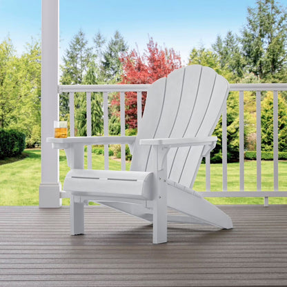 Everest Adirondack Chair with Integrated Cupholder