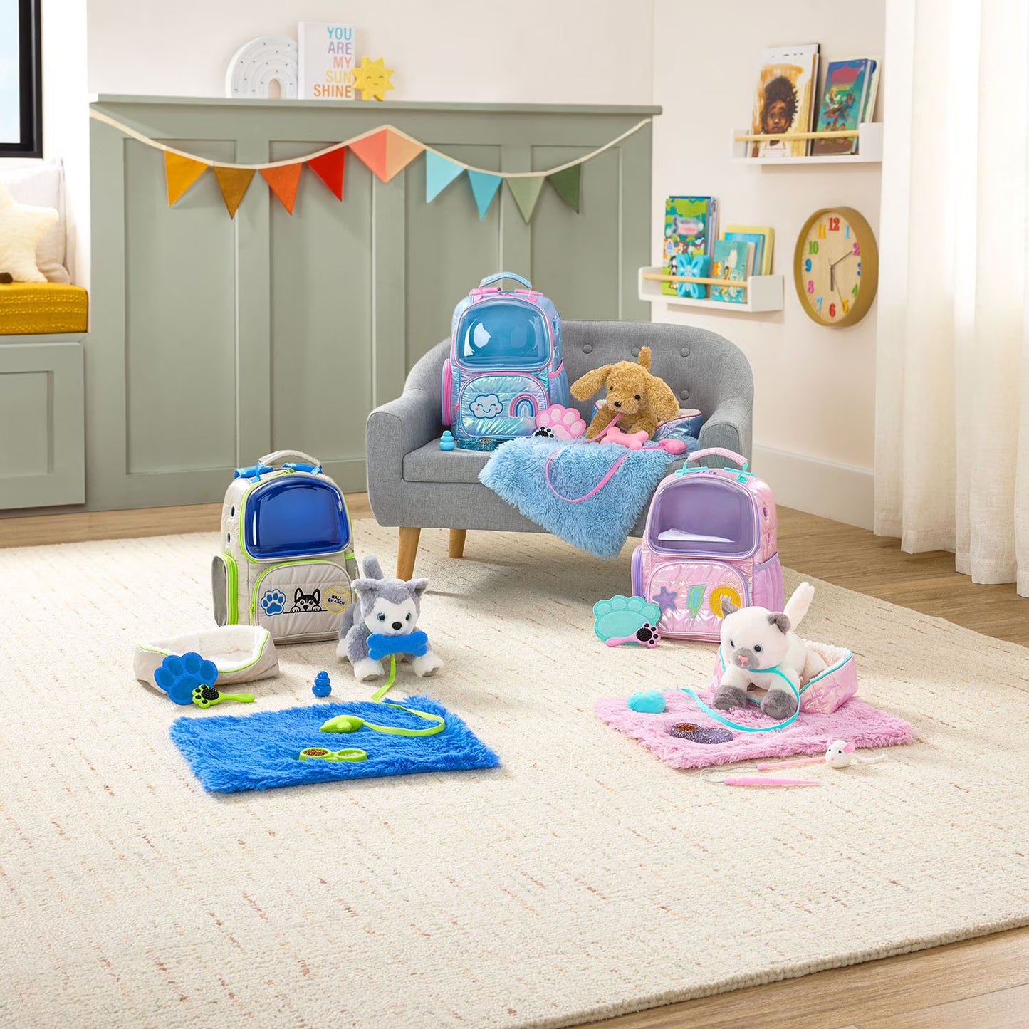 Kids Space Capsule Pet Carrier Set, 10 pc.