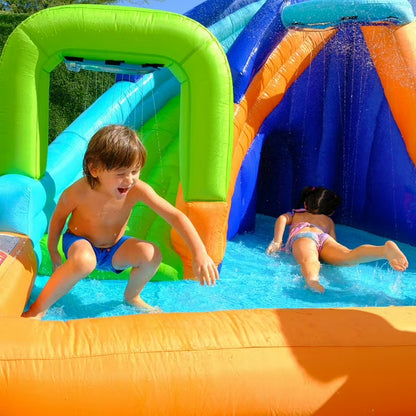 Splash and Slide with Tunnel and Water Arch