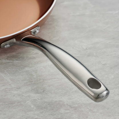 11-Piece Nonstick Cookware Set, Copper