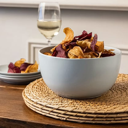 Over&Back Coupe Stoneware Tall Serving Bowl