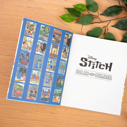 Disney Stitch Color-By-Number, Paperback
