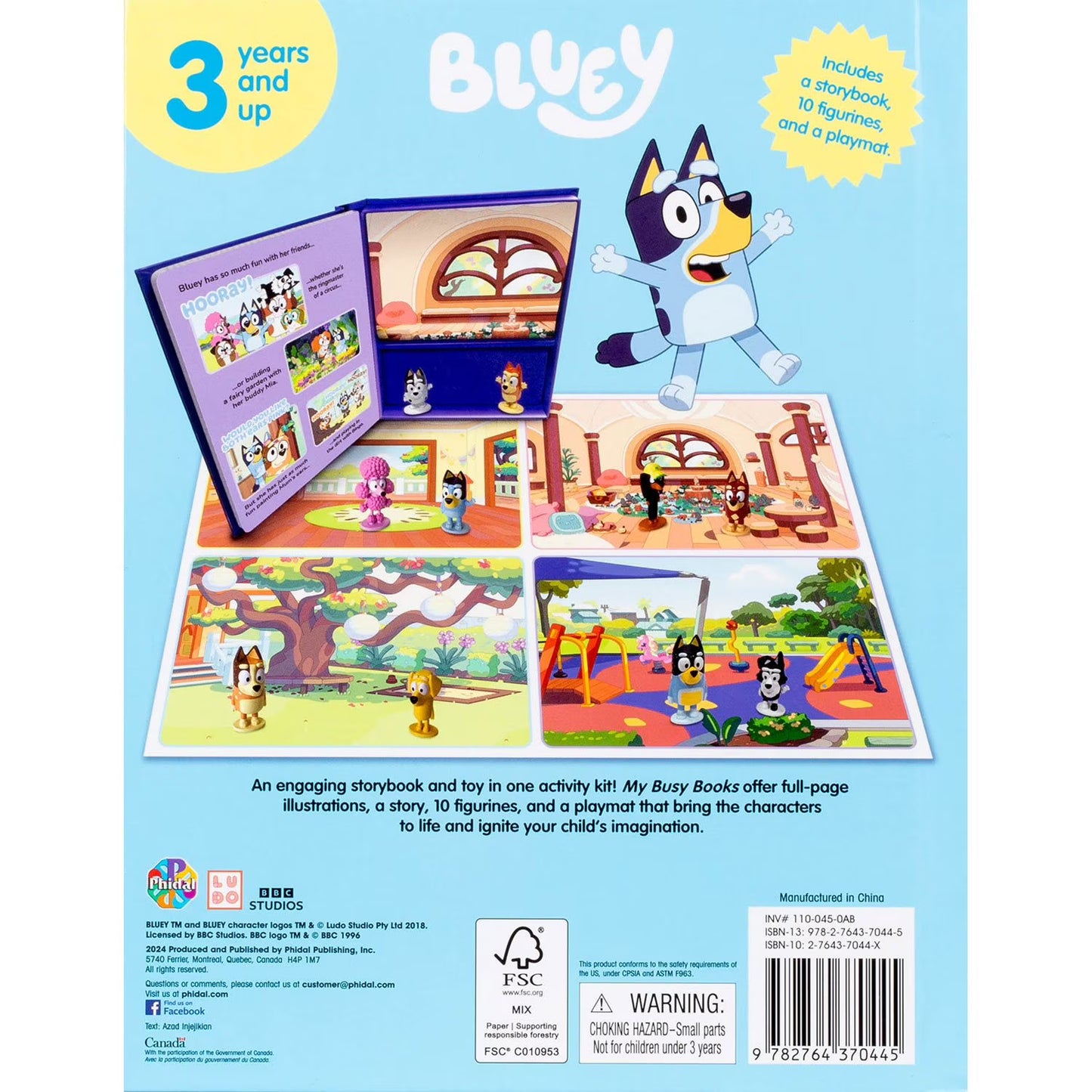 My Busy Book: Bluey, Mixed Media