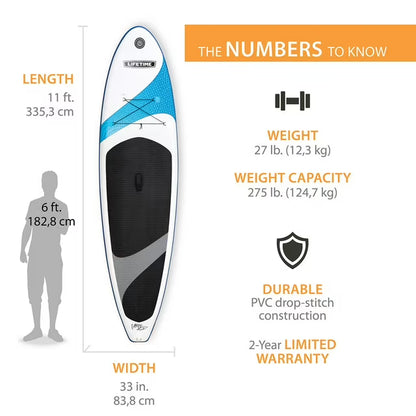 Vista 110 Inflatable Stand-Up Paddleboard