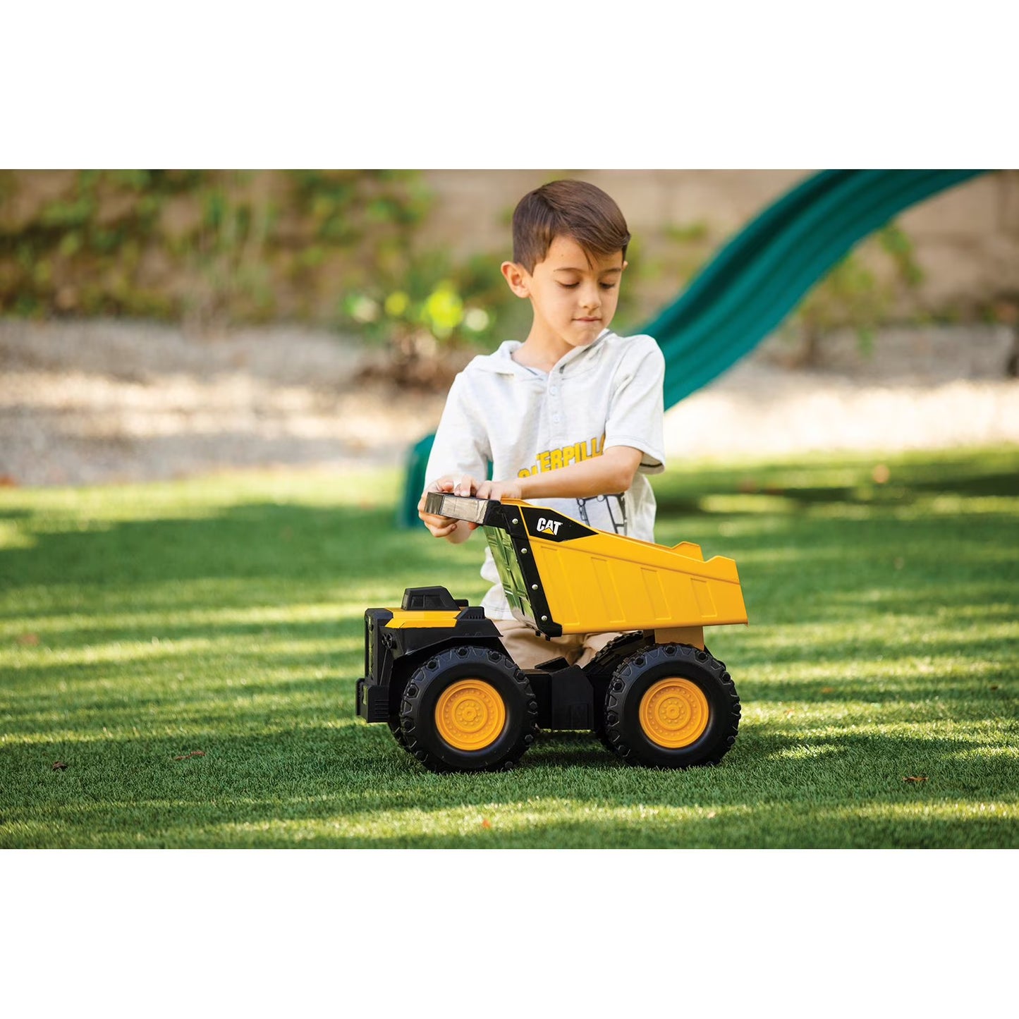 Cat Mighty Steel Dump Truck Toy