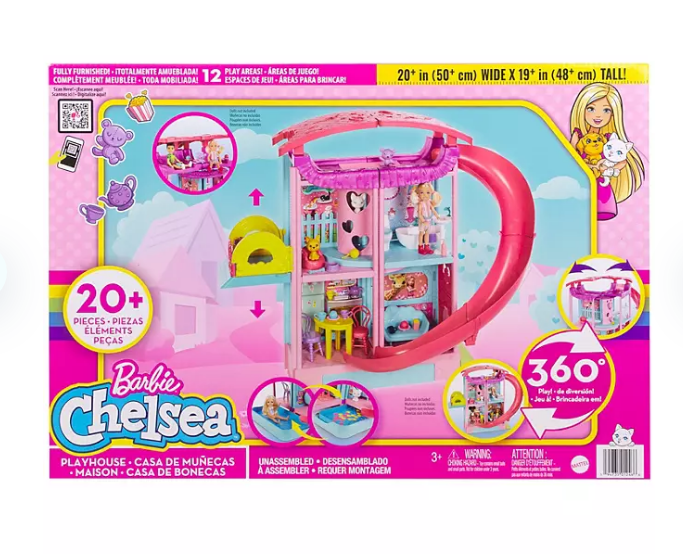 Barbie Chelsea Dollhouse with Accessories