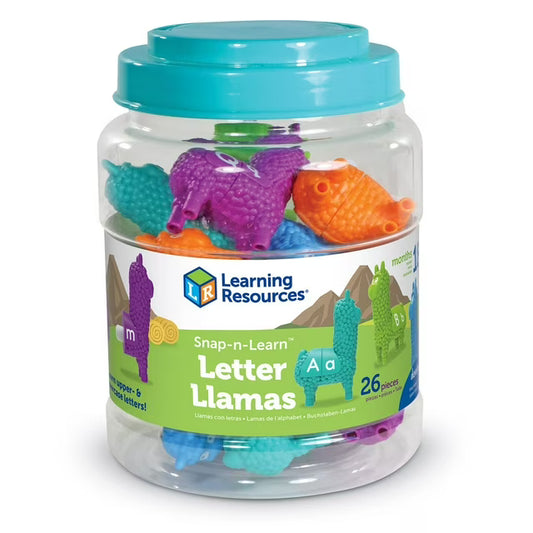 Snap-N-Learn Letter Llamas, Mixed Media