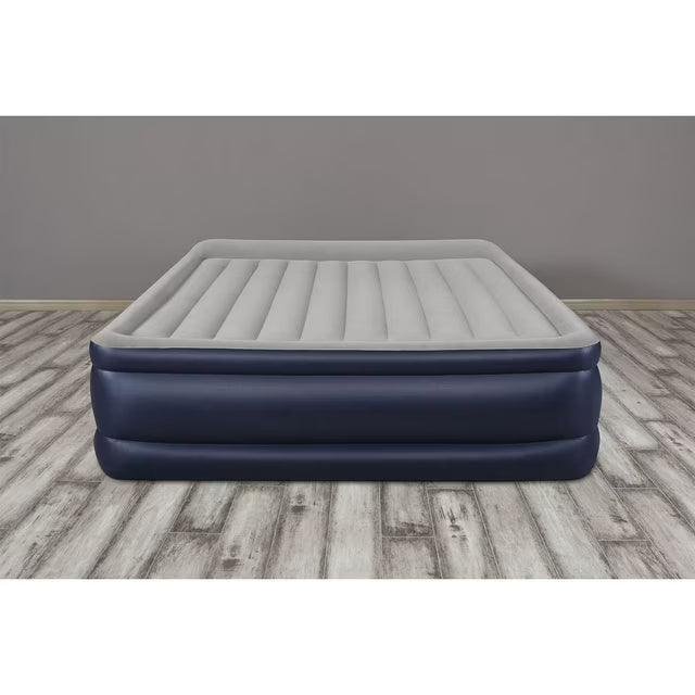 22" King Air Mattress w/ Pump and Antimicrobial Coat