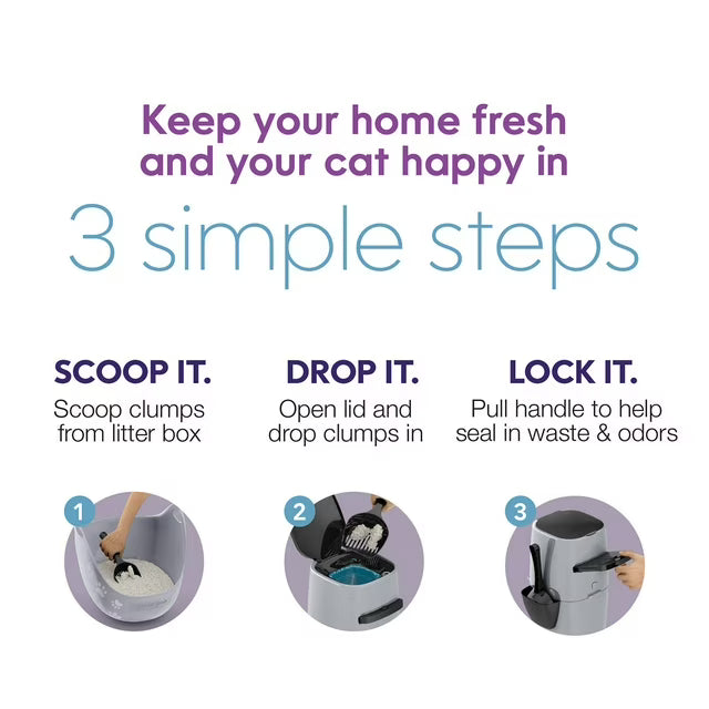 Cat Litter Waste Disposal System Bundle