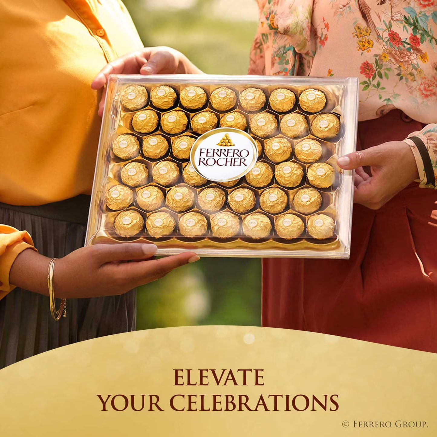 Ferrero Rocher Premium Milk Chocolate Hazelnut, 48 ct.