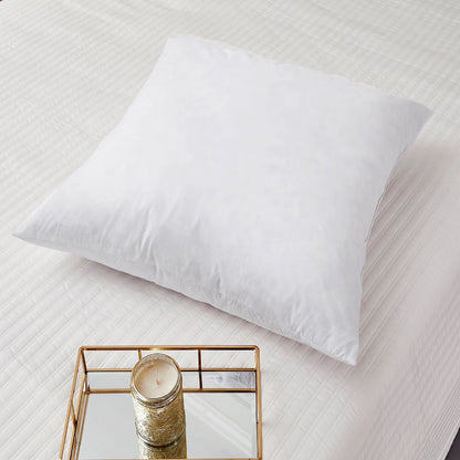 2-Pack Euro Square Feather Pillow Insert