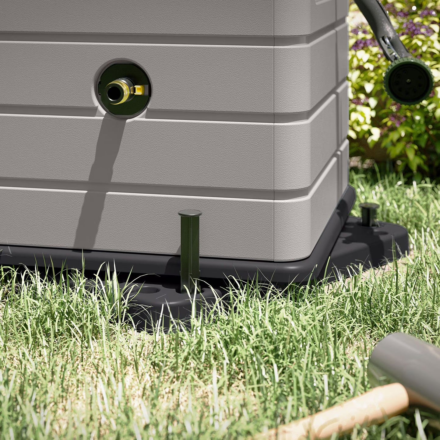 Swivel Water Hose Reel Hideaway