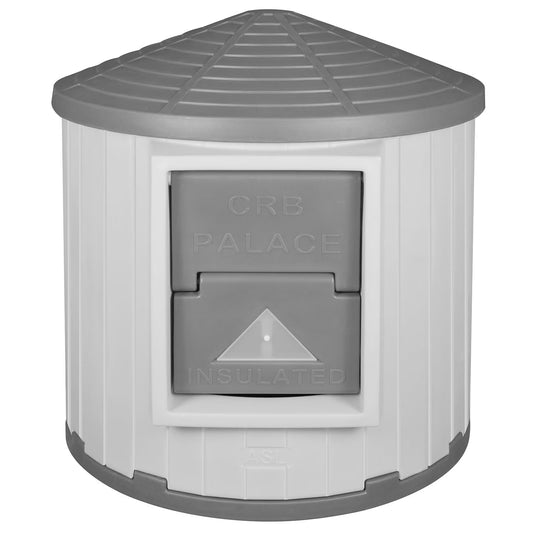 Insulated Colossal Round Barn Premium Palace Dog House