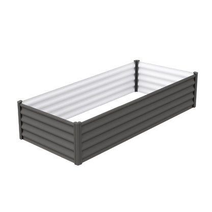 6' x 3' Galvanized Raised Garden Bed
