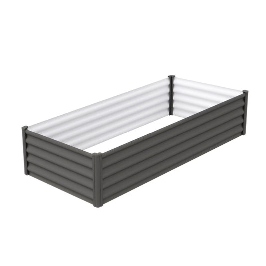 6' x 3' Galvanized Raised Garden Bed