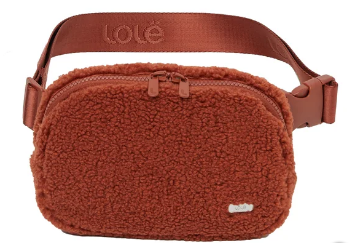 Lolë Unisex Fleece Belt Bag