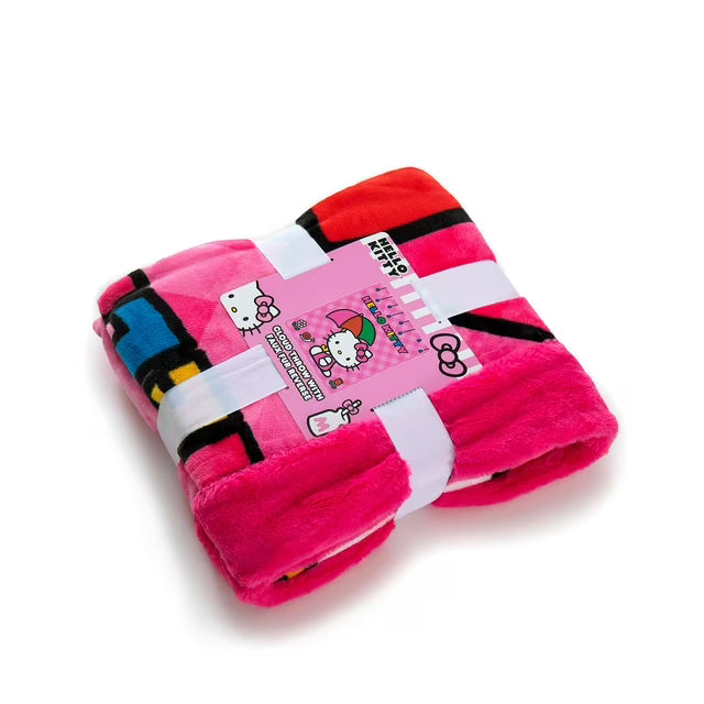 "Rainy Day Kitty" 50" x 60" Cloud Faux Fur Throw