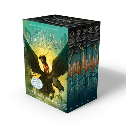 Percy Jackson and the Olympians Box Set - Books 1-5 of 7, Paperback
