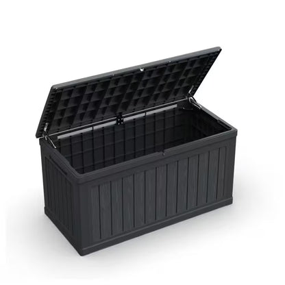 230 Gal. Outdoor Deck Box-Waterproof Resin Storage