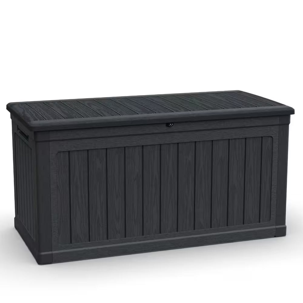230 Gal. Outdoor Deck Box-Waterproof Resin Storage