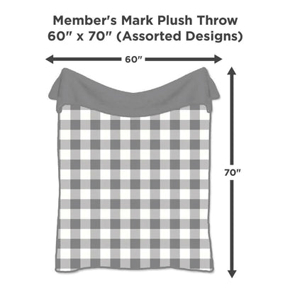 Plush Throw -  60"x70"