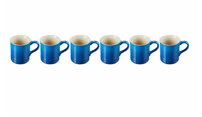 Le Creuset Stoneware 14oz Mug, Set of 6