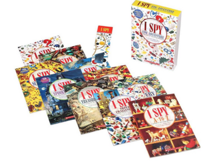 I SPY EPIC ADVENTURE  (10 BOOKS OF PICTURE RIDDLES)o