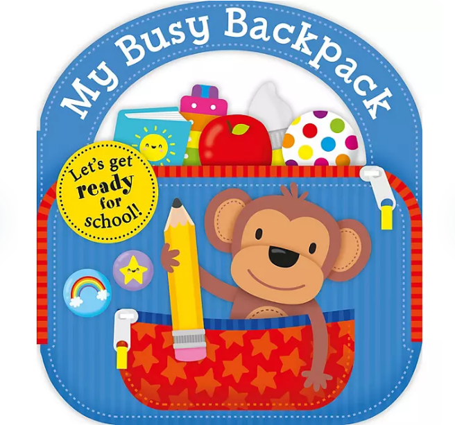 My Busy Backpack, Board Book