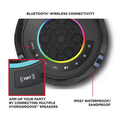 HydroGroove Floating Party Speaker with Lights
