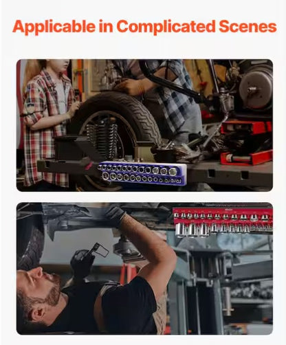 Magnetic Socket Organizer Set