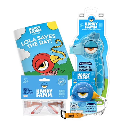 Kid-Friendly Tool Set for Creative and STEM Learning