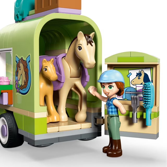 LEGO Friends Horse & Baby Foal Trailer Building Set, 279 pc.